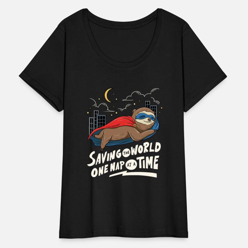 Sloth Superhero Design for Sleeping