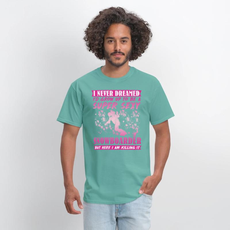 Snowboard Women Super Sexy Snowboarder Shirt