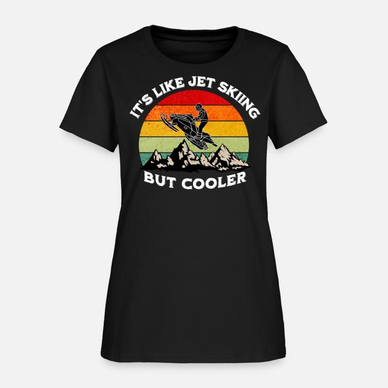 Snowmobiling Vintage Retro Style Snowmobile