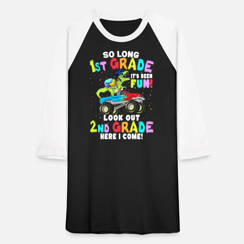 So Long 1st Grade Graduation T Rex Dinosaur