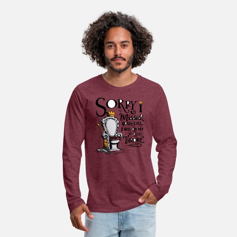 Sorry I Missed Your Call Funny Throne Humor