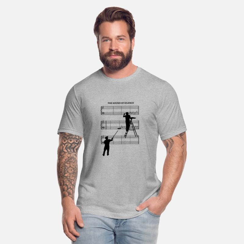 Sound Of Silence - Empty sheet music and painters