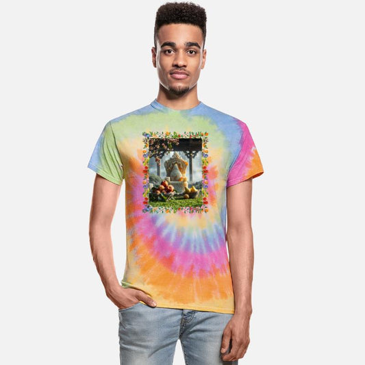 Sparkly Ivory Pear Throne and Fruit Baskets