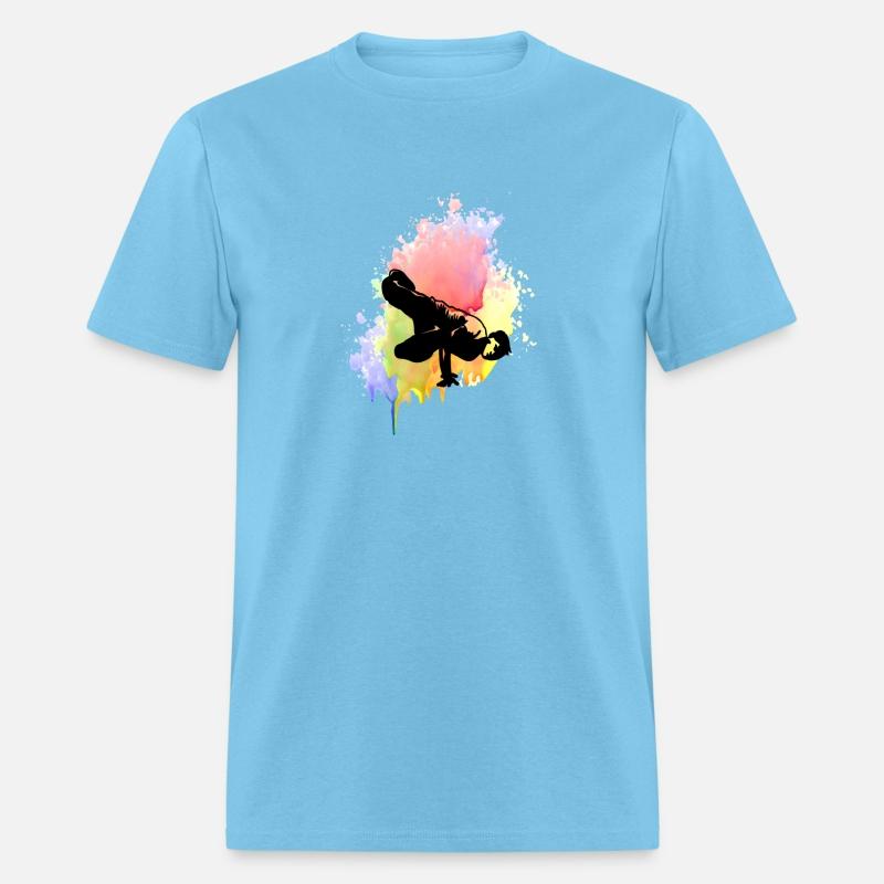 Splash of color Holi breakdance