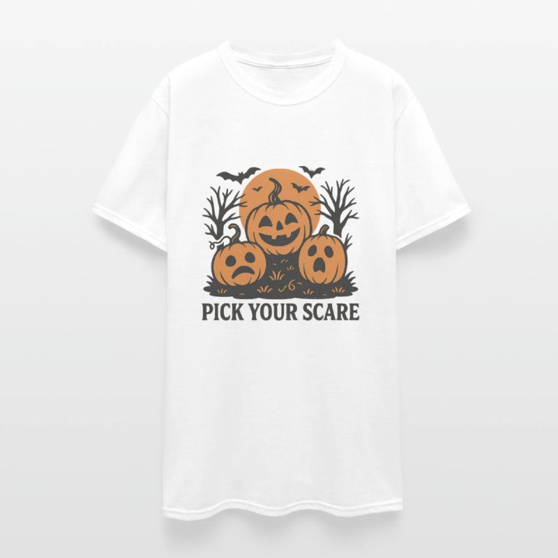 Spooky Halloween Pumpkin Scene