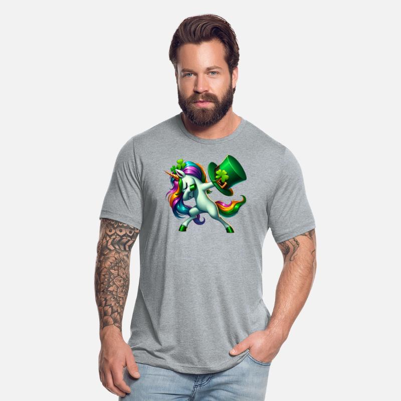 St Patricks Day Girls Women Unicorn Lepricorn