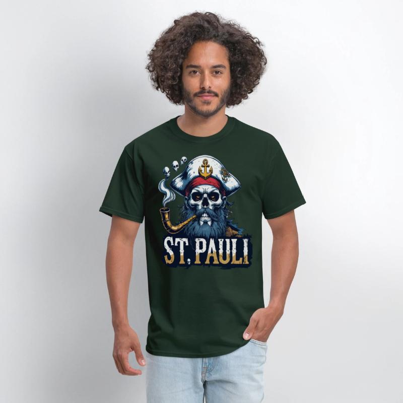 St Pauli Shirt Hamburg Sankt Pauli Pirate