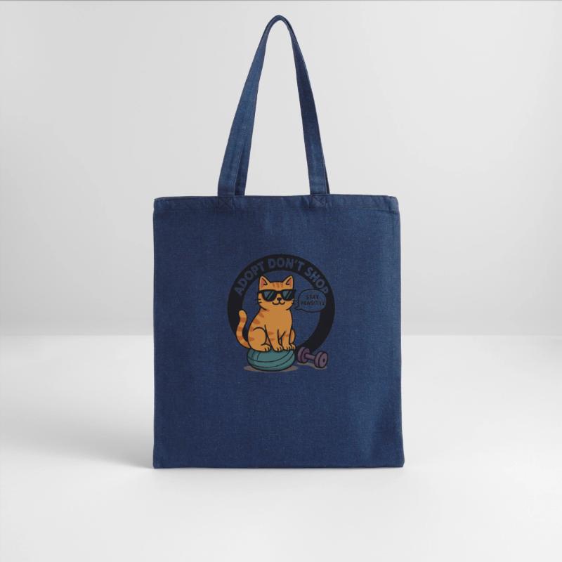 Stay Pawsitive – Adopt Don’t Shop Cat Design