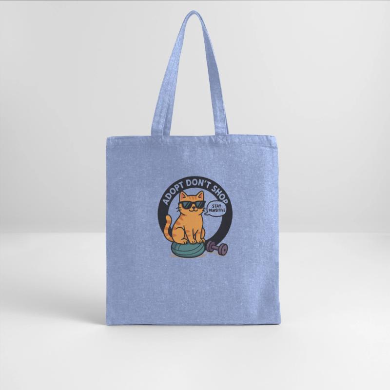 Stay Pawsitive – Adopt Don’t Shop Cat Design