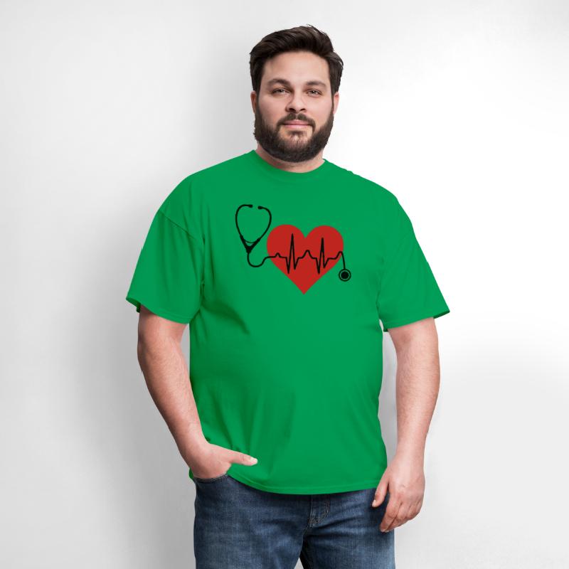 Stethoscope Heartbeat Heart T Shirt