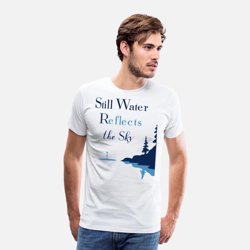 Still Water Reflects the Sky