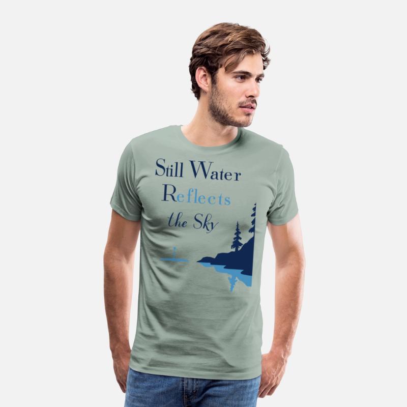 Still Water Reflects the Sky