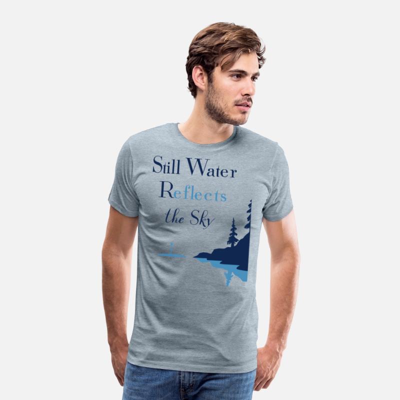 Still Water Reflects the Sky