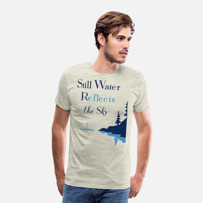 Still Water Reflects the Sky