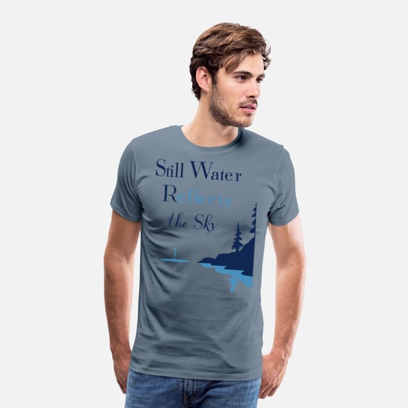 Still Water Reflects the Sky