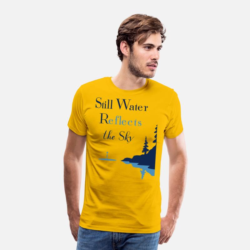 Still Water Reflects the Sky