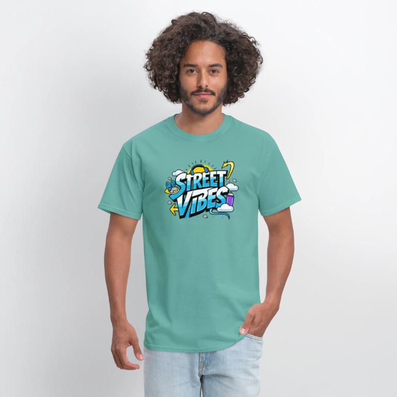 Street Vibes Tee: Urban Art & Youth Energy