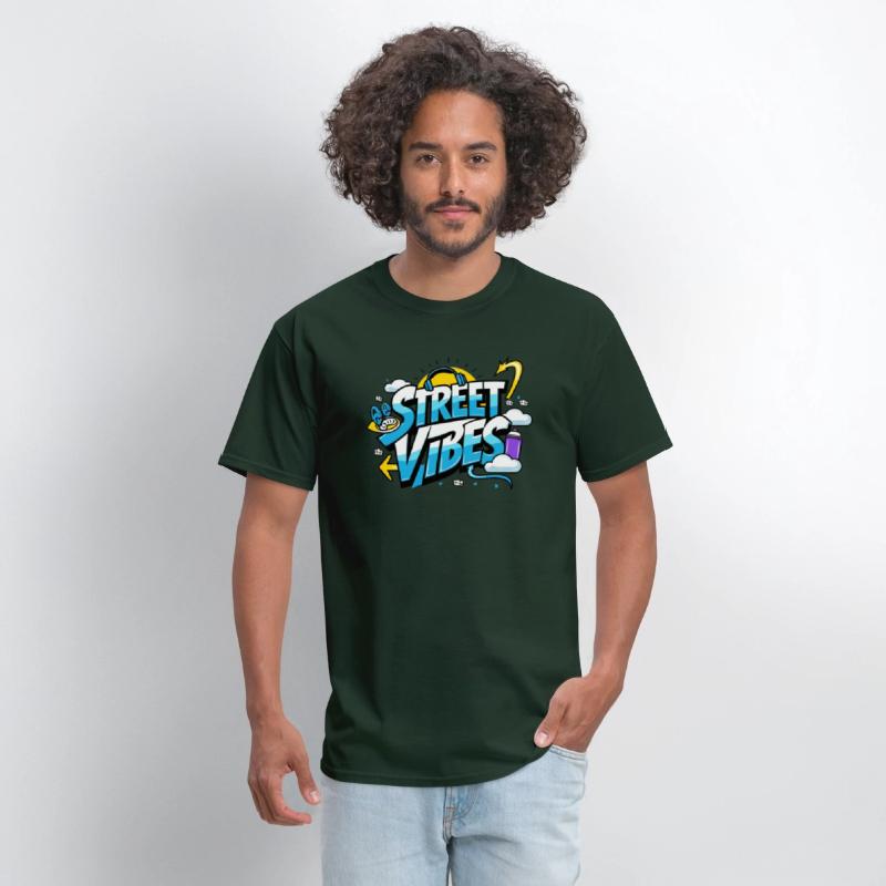 Street Vibes Tee: Urban Art & Youth Energy