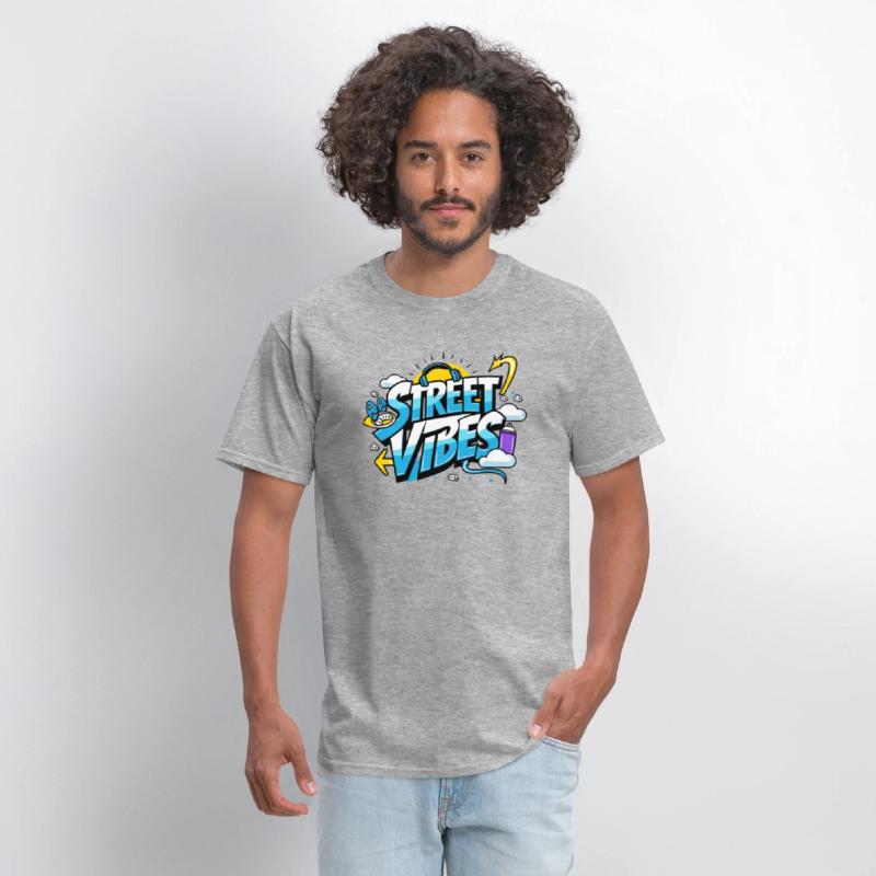 Street Vibes Tee: Urban Art & Youth Energy