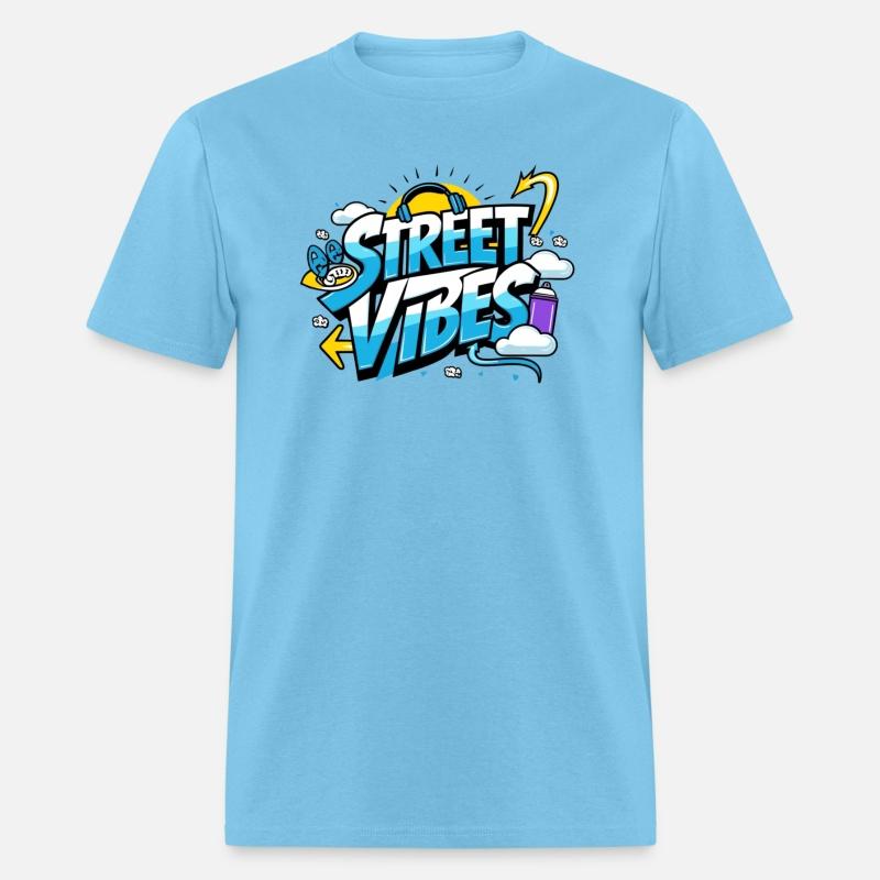 Street Vibes Tee: Urban Art & Youth Energy