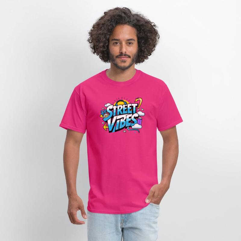 Street Vibes Tee: Urban Art & Youth Energy