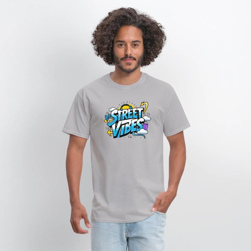 Street Vibes Tee: Urban Art & Youth Energy