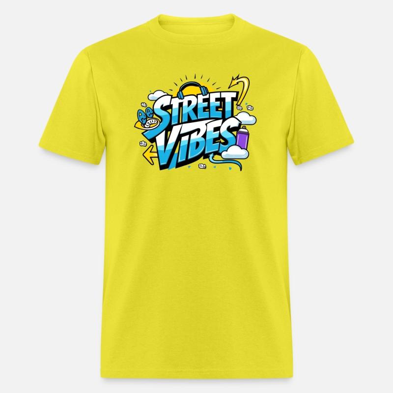 Street Vibes Tee: Urban Art & Youth Energy