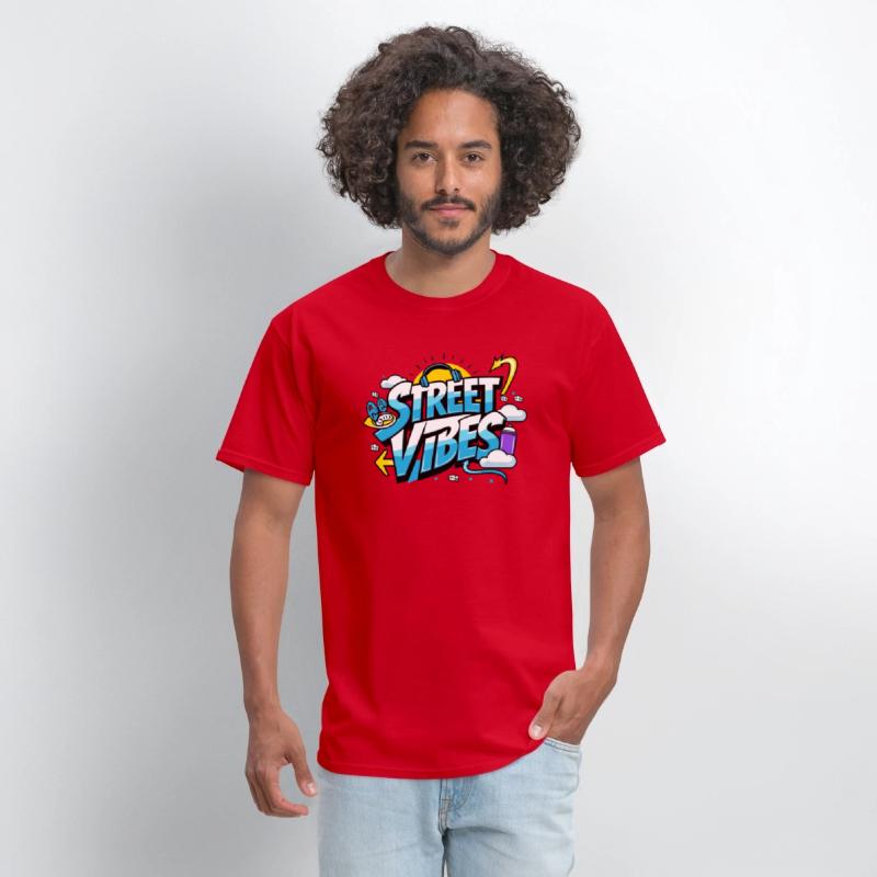 Street Vibes Tee: Urban Art & Youth Energy