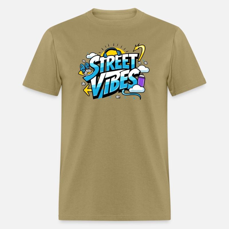 Street Vibes Tee: Urban Art & Youth Energy