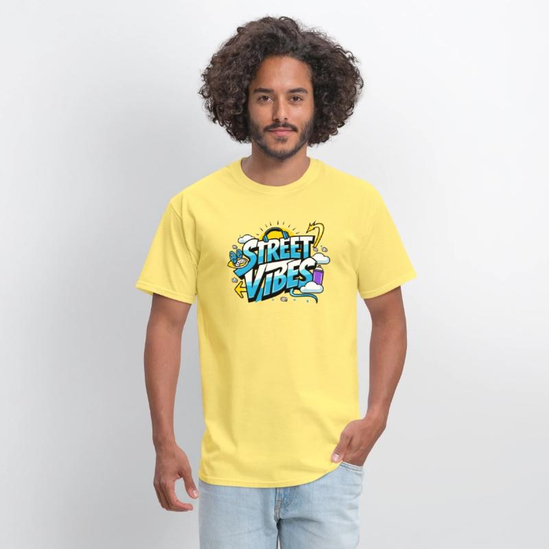 Street Vibes Tee: Urban Art & Youth Energy