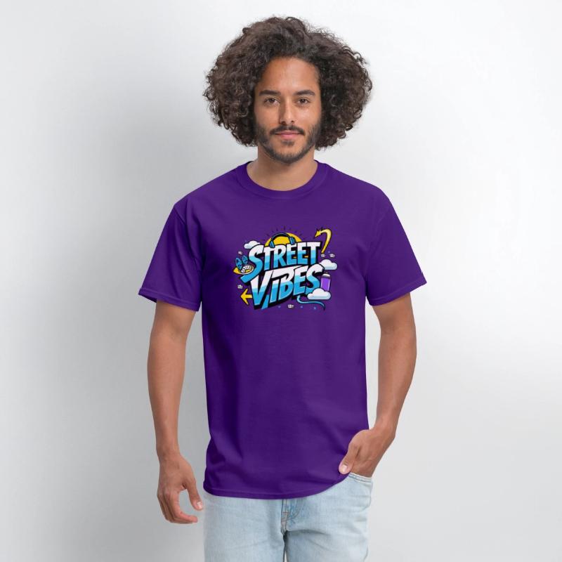 Street Vibes Tee: Urban Art & Youth Energy