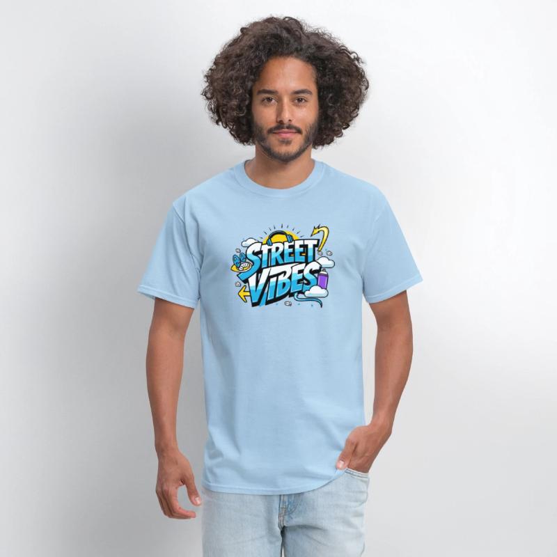 Street Vibes Tee: Urban Art & Youth Energy