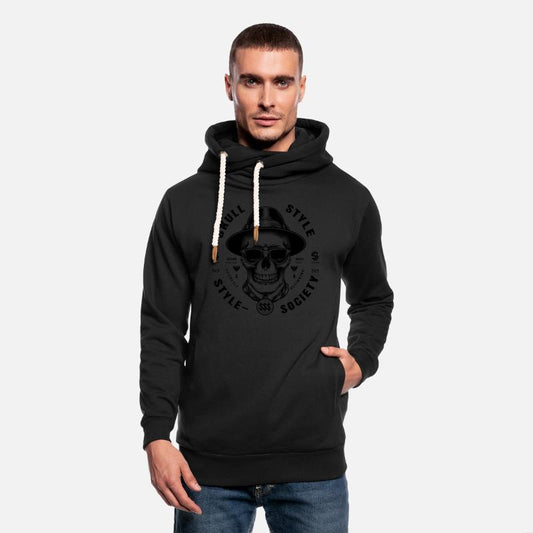 stylish black Hat crypto skull