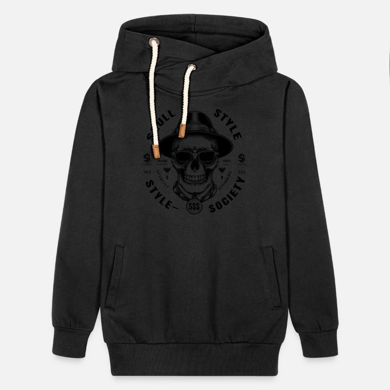 stylish black Hat crypto skull