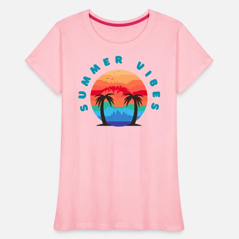 Summer Vibes - Colorful Beach Scene