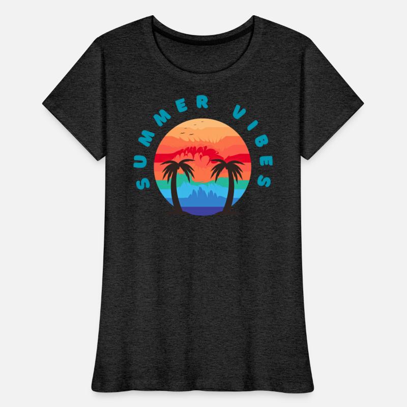 Summer Vibes - Colorful Beach Scene