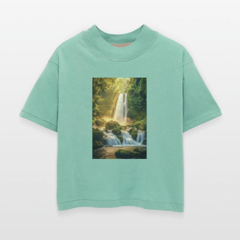 Sunrise Over Hidden Waterfall