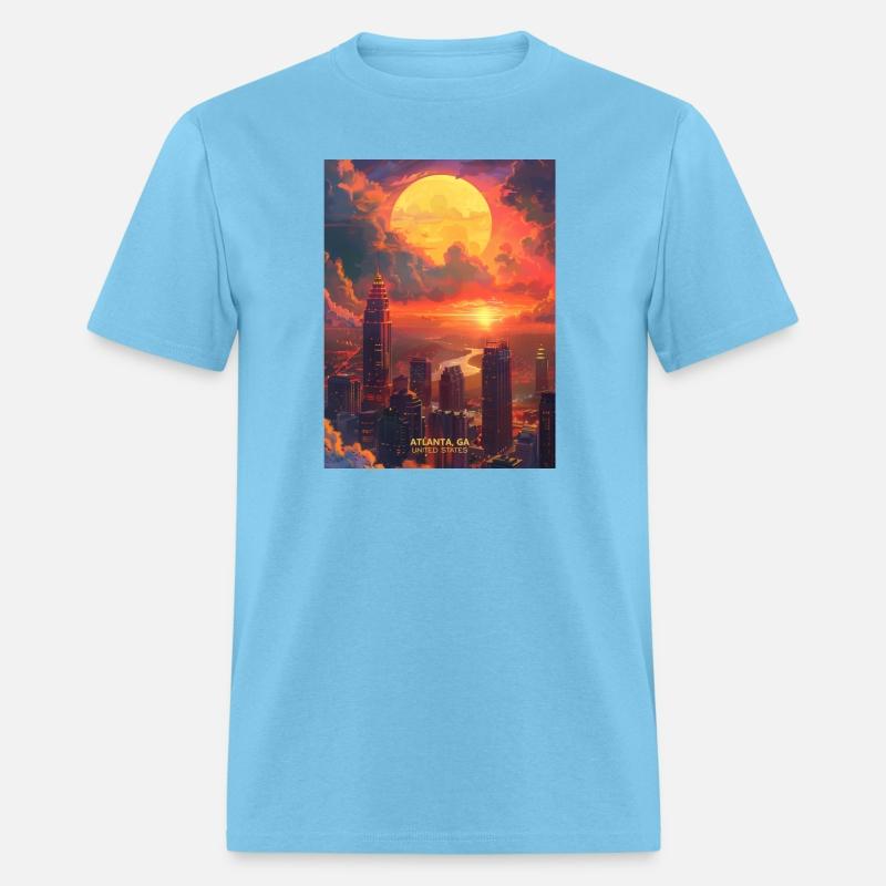 Sunset in Atlanta Georgia USA