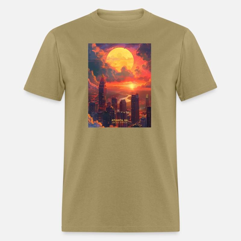 Sunset in Atlanta Georgia USA