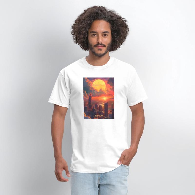 Sunset in Atlanta Georgia USA