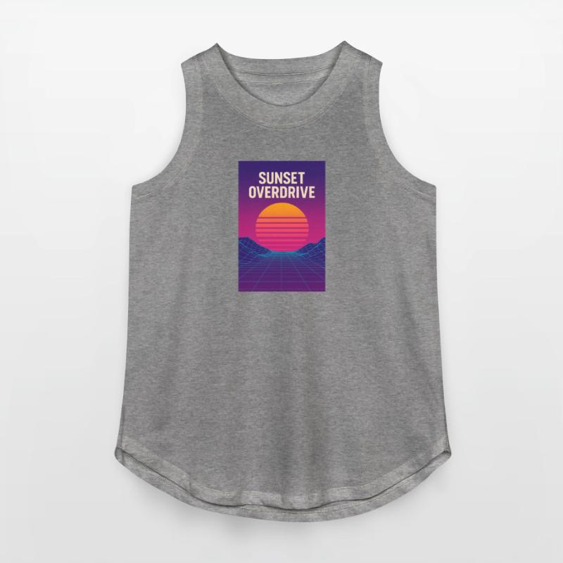 Sunset Overdrive – Vaporwave Summer Vibes Tee