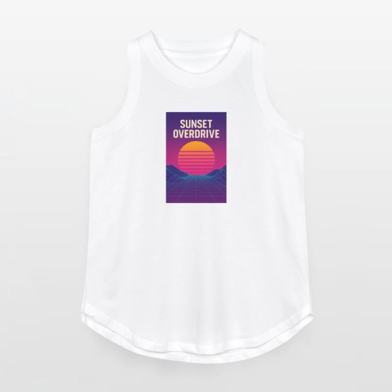Sunset Overdrive – Vaporwave Summer Vibes Tee