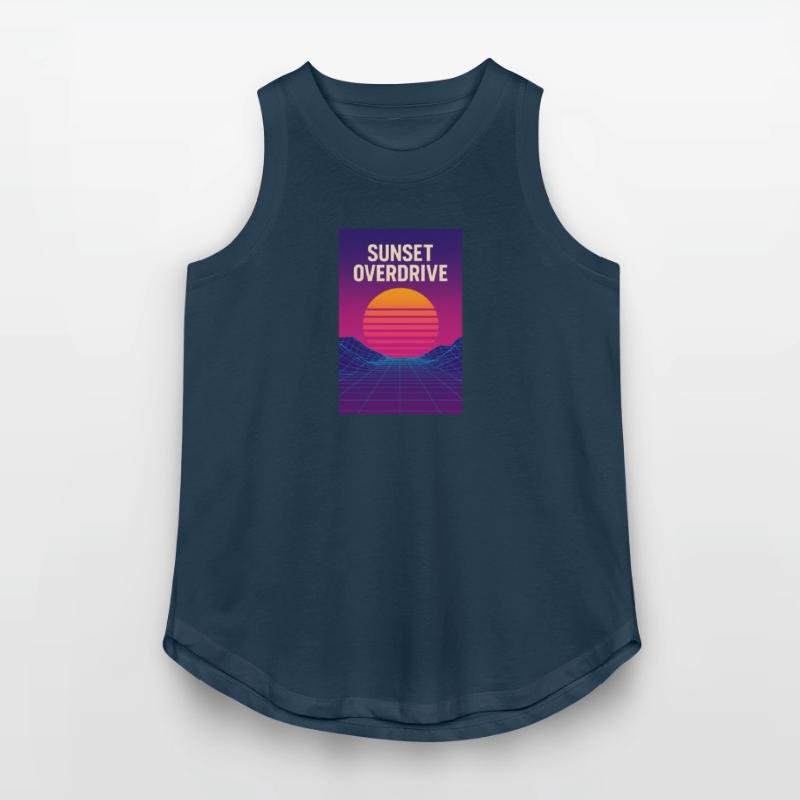 Sunset Overdrive – Vaporwave Summer Vibes Tee