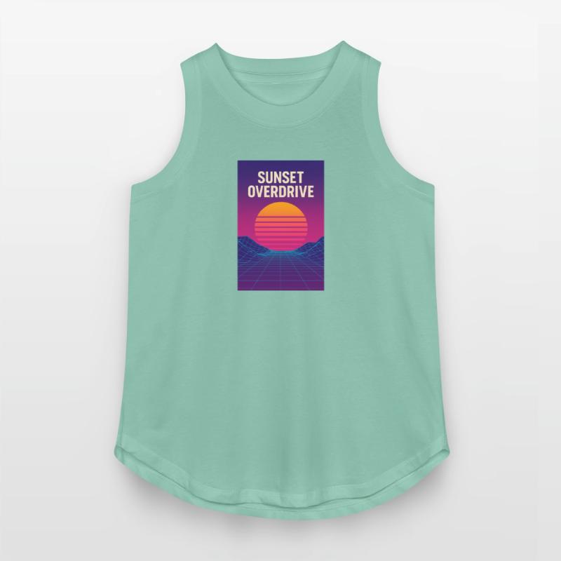 Sunset Overdrive – Vaporwave Summer Vibes Tee