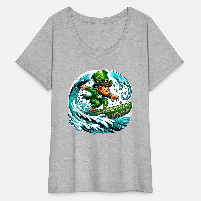 Surfing Leprechaun – St. Patrick's Day