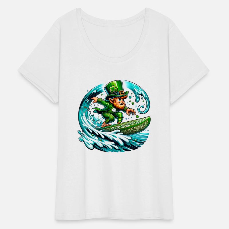 Surfing Leprechaun – St. Patrick's Day