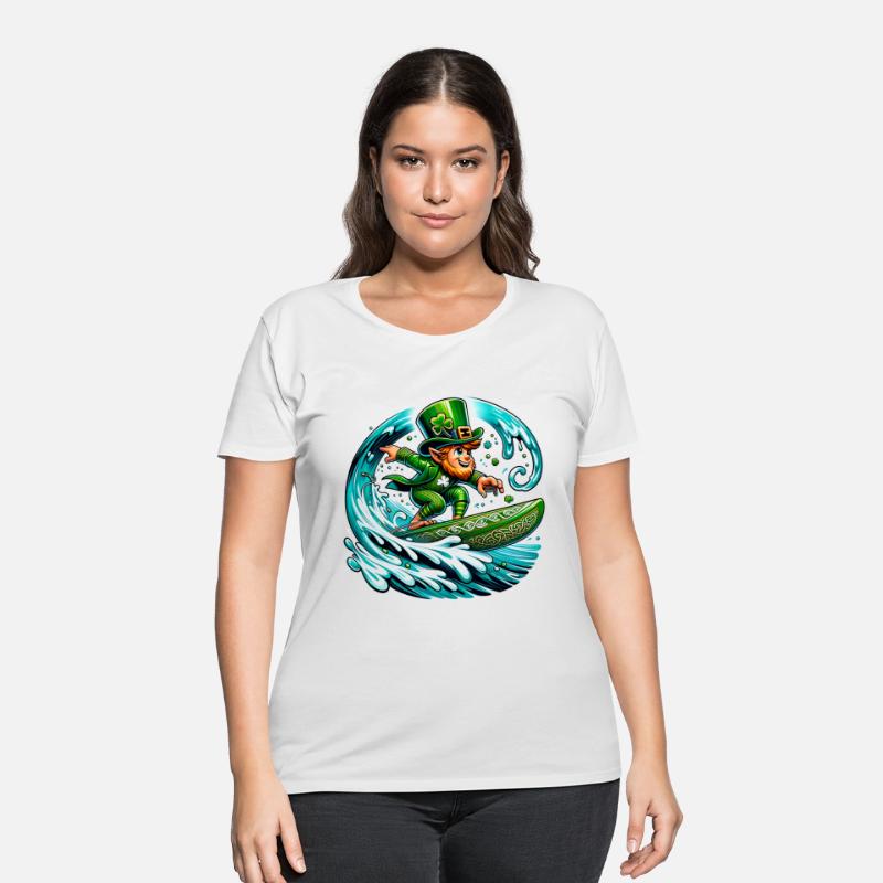 Surfing Leprechaun – St. Patrick's Day