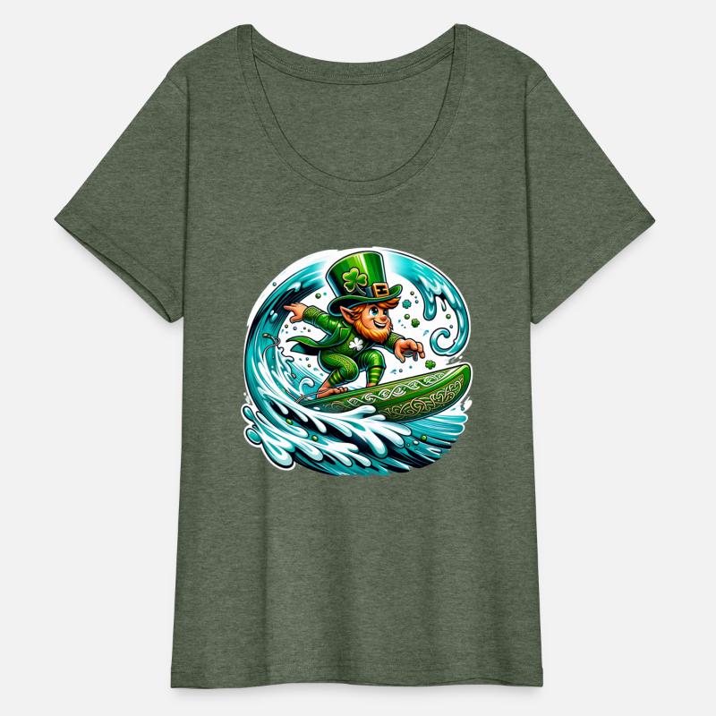 Surfing Leprechaun – St. Patrick's Day