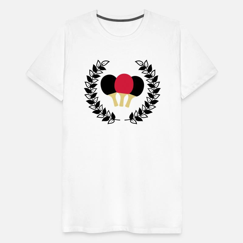 Table tennis winner wreath