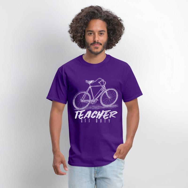 Teacher Off Duty Teacher Cycling